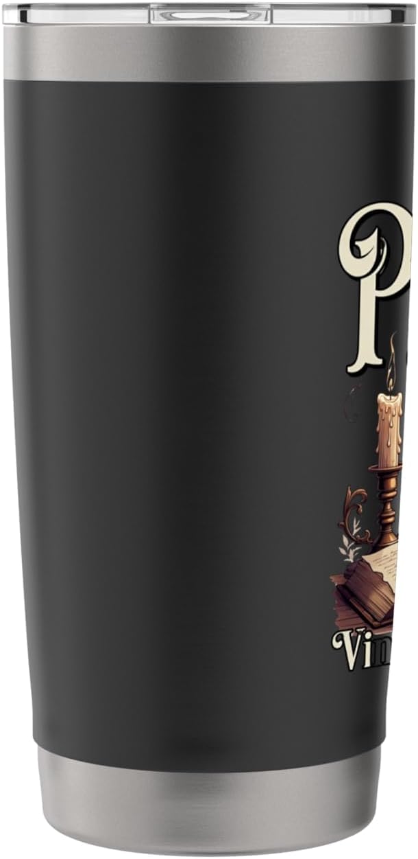 Peaceful Vintage Desk Aesthetic Stainless Steel Insulated Tumbler