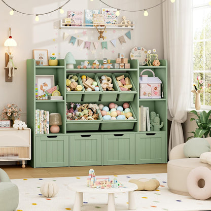 Toy Storage Organizer with Movable Drawer Toy Organizer for Kids