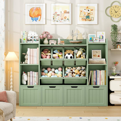 Toy Storage Organizer with Movable Drawer Toy Organizer for Kids