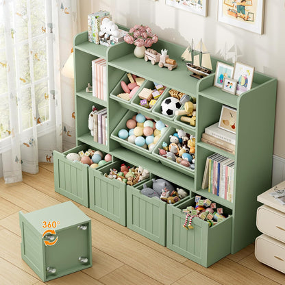 Toy Storage Organizer with Movable Drawer Toy Organizer for Kids