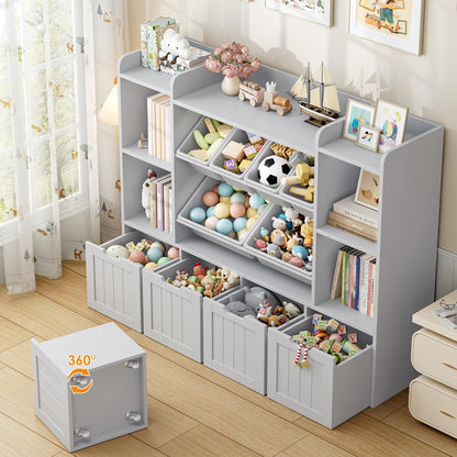 Toy Storage Organizer with Movable Drawer Toy Organizer for Kids
