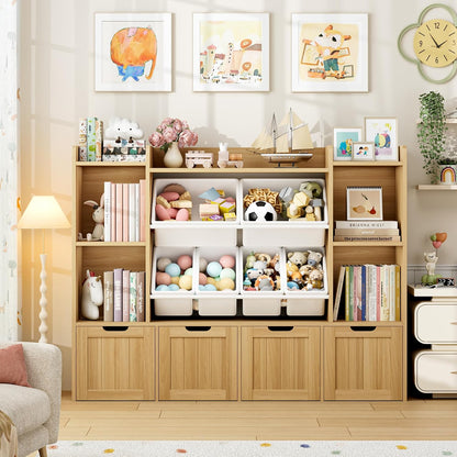 Toy Storage Organizer with Movable Drawer Toy Organizer for Kids