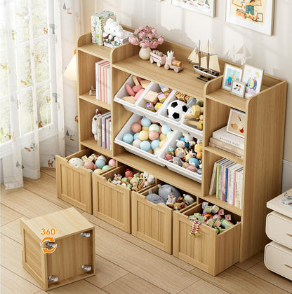 Toy Storage Organizer with Movable Drawer Toy Organizer for Kids