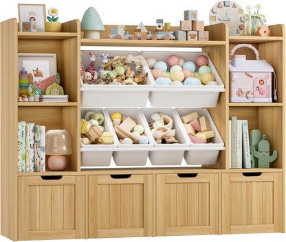 Toy Storage Organizer with Movable Drawer Toy Organizer for Kids