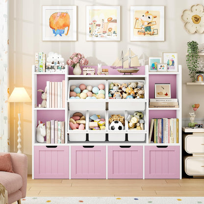 Toy Storage Organizer with Movable Drawer Toy Organizer for Kids