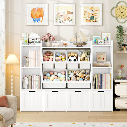 Toy Storage Organizer with Movable Drawer Toy Organizer for Kids