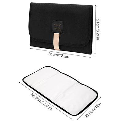 Baby Portable Changing Pad Baby Changing Mat Diaper Changing Mat Baby Diaper Changing Pad Lightweight Changing Pads for Newborn Baby