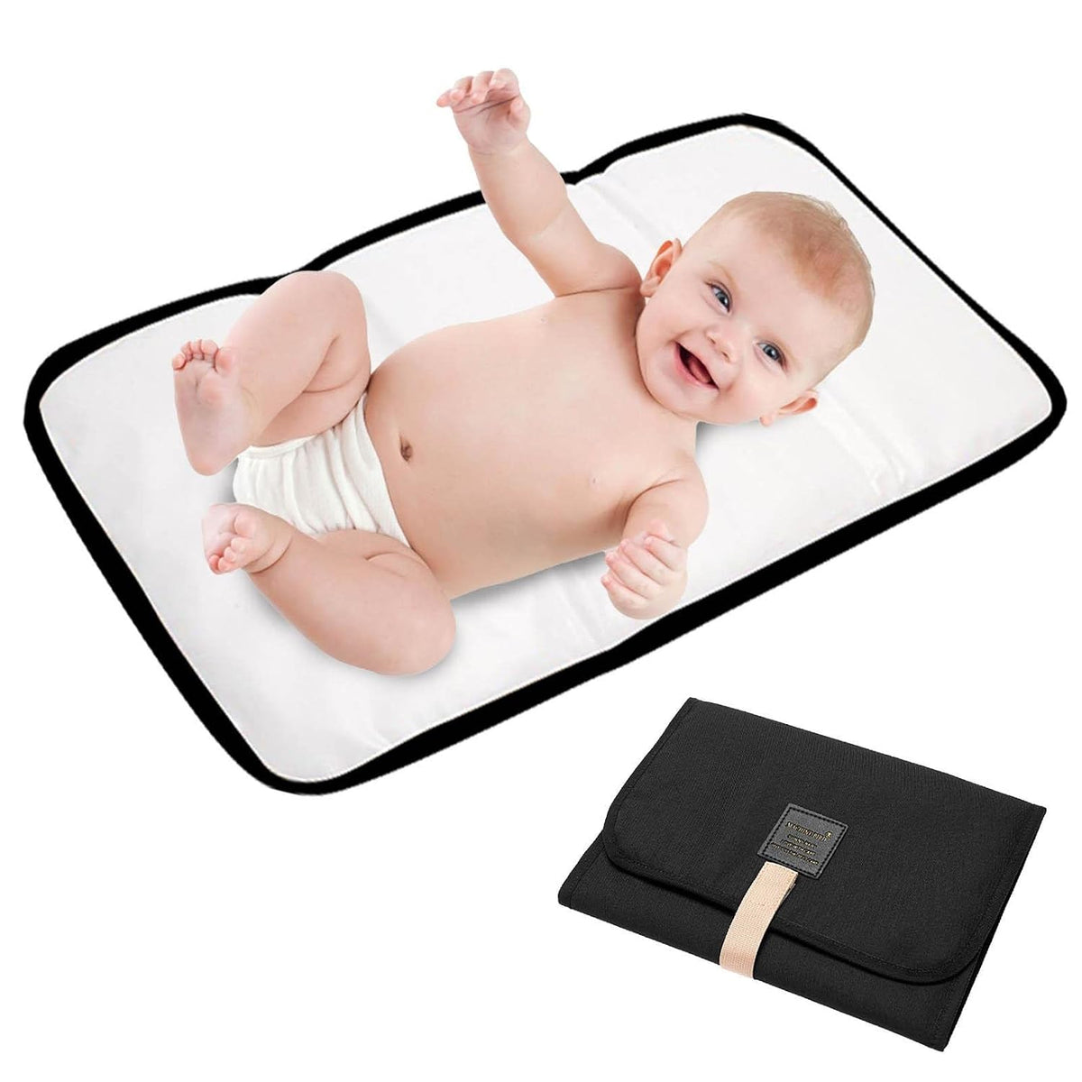 Baby Portable Changing Pad Baby Changing Mat Diaper Changing Mat Baby Diaper Changing Pad Lightweight Changing Pads for Newborn Baby