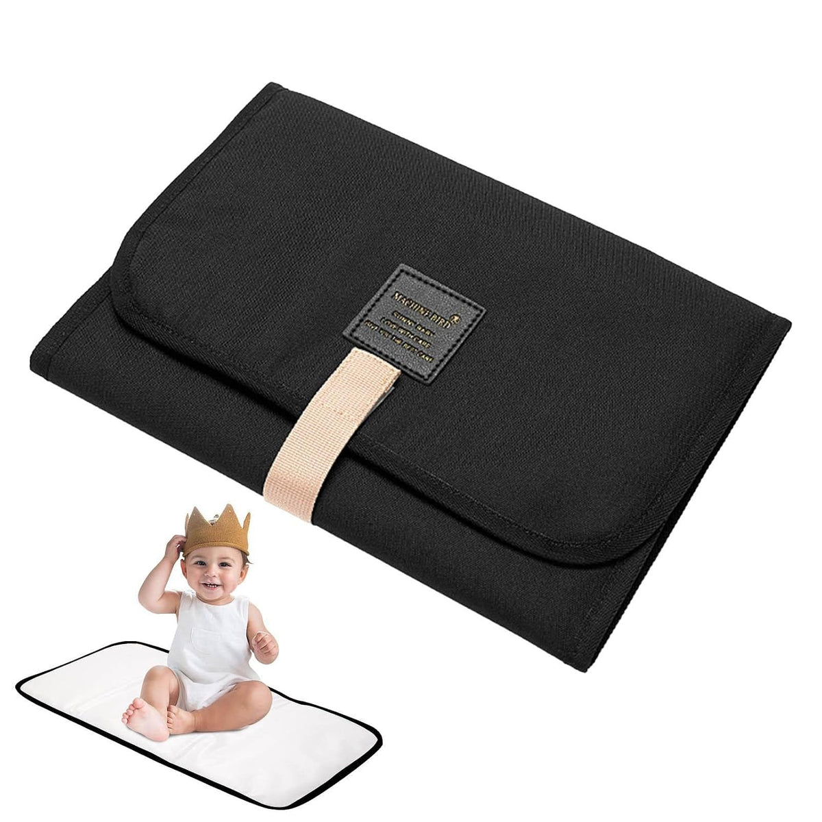 Baby Portable Changing Pad Baby Changing Mat Diaper Changing Mat Baby Diaper Changing Pad Lightweight Changing Pads for Newborn Baby