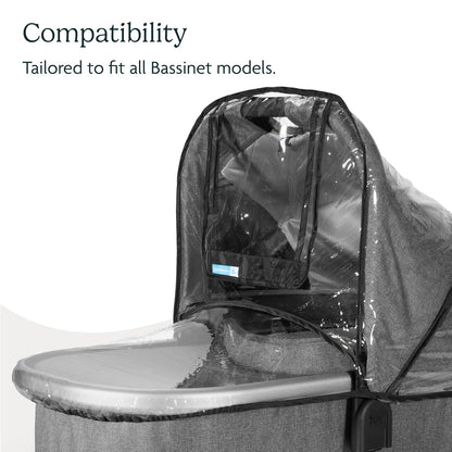 Bassinet Rain Shield, CLEAR