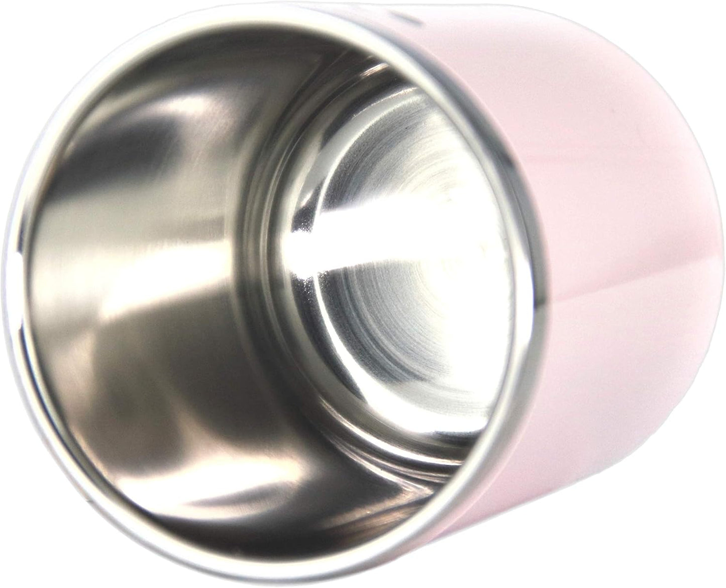 20oz Stainless Steel Tumbler, Vacuum Insulated Tumbler Pint Glass Beer Mug with Built-in Bottle Opener, THOR (20oz Beer Tumbler, Pale Pink)