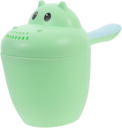Baby Bath Rinse Cup 10oz Shower Rinser for Infants Food-Grade Plastic Easy Pour Design for Bathing and Shampooing Babies