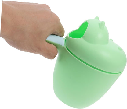 Baby Bath Rinse Cup 10oz Shower Rinser for Infants Food-Grade Plastic Easy Pour Design for Bathing and Shampooing Babies