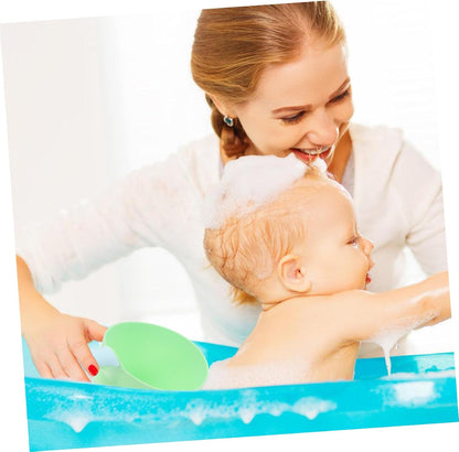 Baby Bath Rinse Cup 10oz Shower Rinser for Infants Food-Grade Plastic Easy Pour Design for Bathing and Shampooing Babies