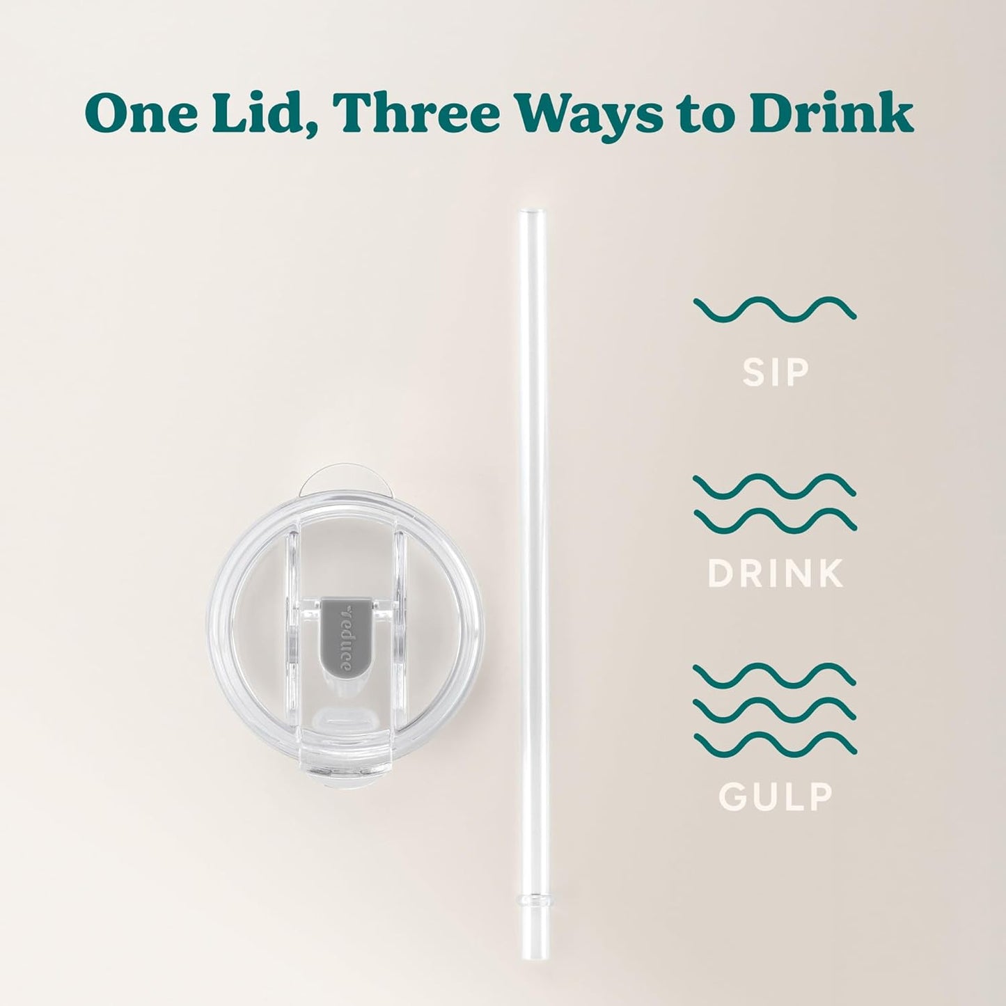brand Cold1 Tumblers or Mugs 20-24oz mouth Replacement Lid (3.5 inch diameter) and Straw (10.6 inch) set, Clear, BPA Free, Dishwasher safe, Durable, Reusable, Spill Proof Lid, Medium