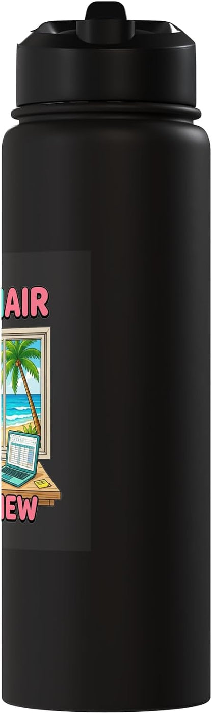 Focused Workspace Coastal Horizon Stainless Steel Insulated Water Bottle