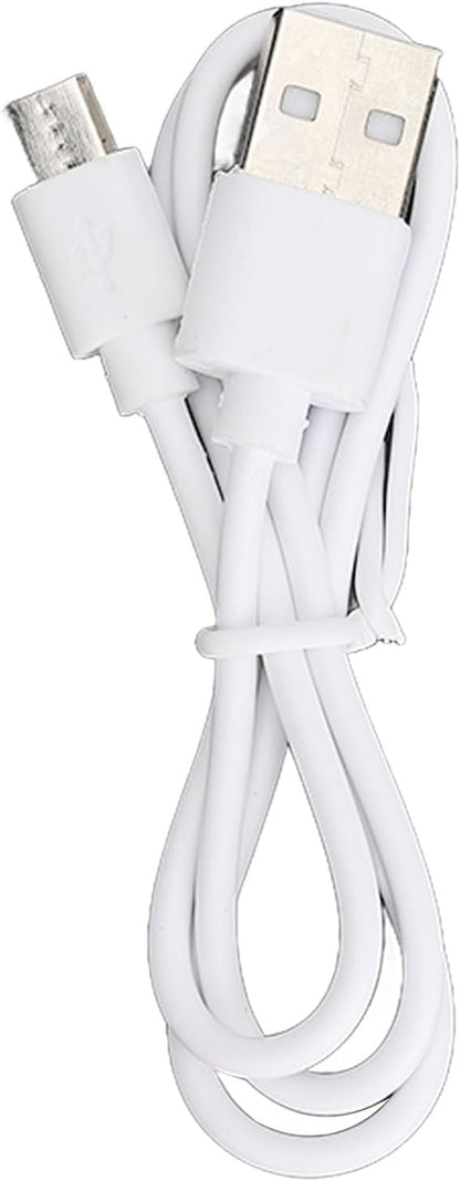 Battery Operated Stroller Fan with Flexible Tripod On 3 Speed Adjustable Mini Handheld Fan for Car Seat Crib and Desk ABS Material Cute Ears Design USB Rechargeable