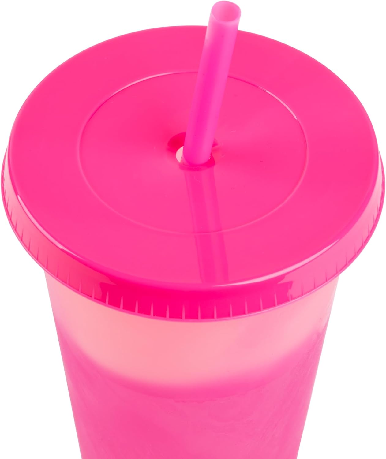 24oz Color Changing Reusable Cup Set - 6-Cups - Motivation