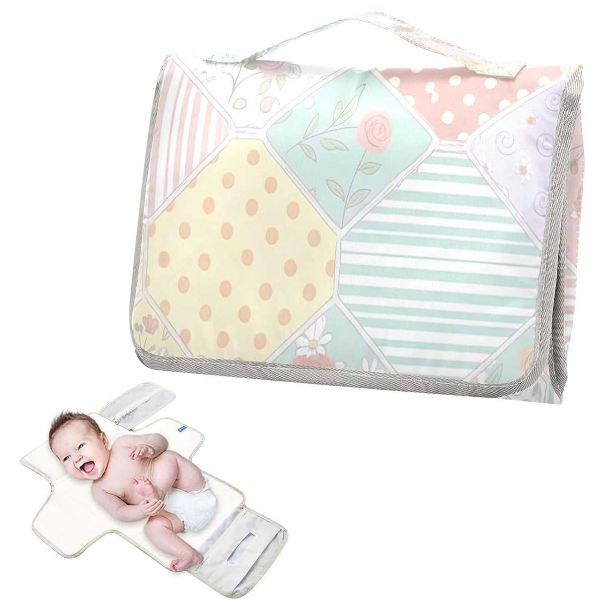 Colorful Portable Diaper Changing Pad Waterproof Changing Pads