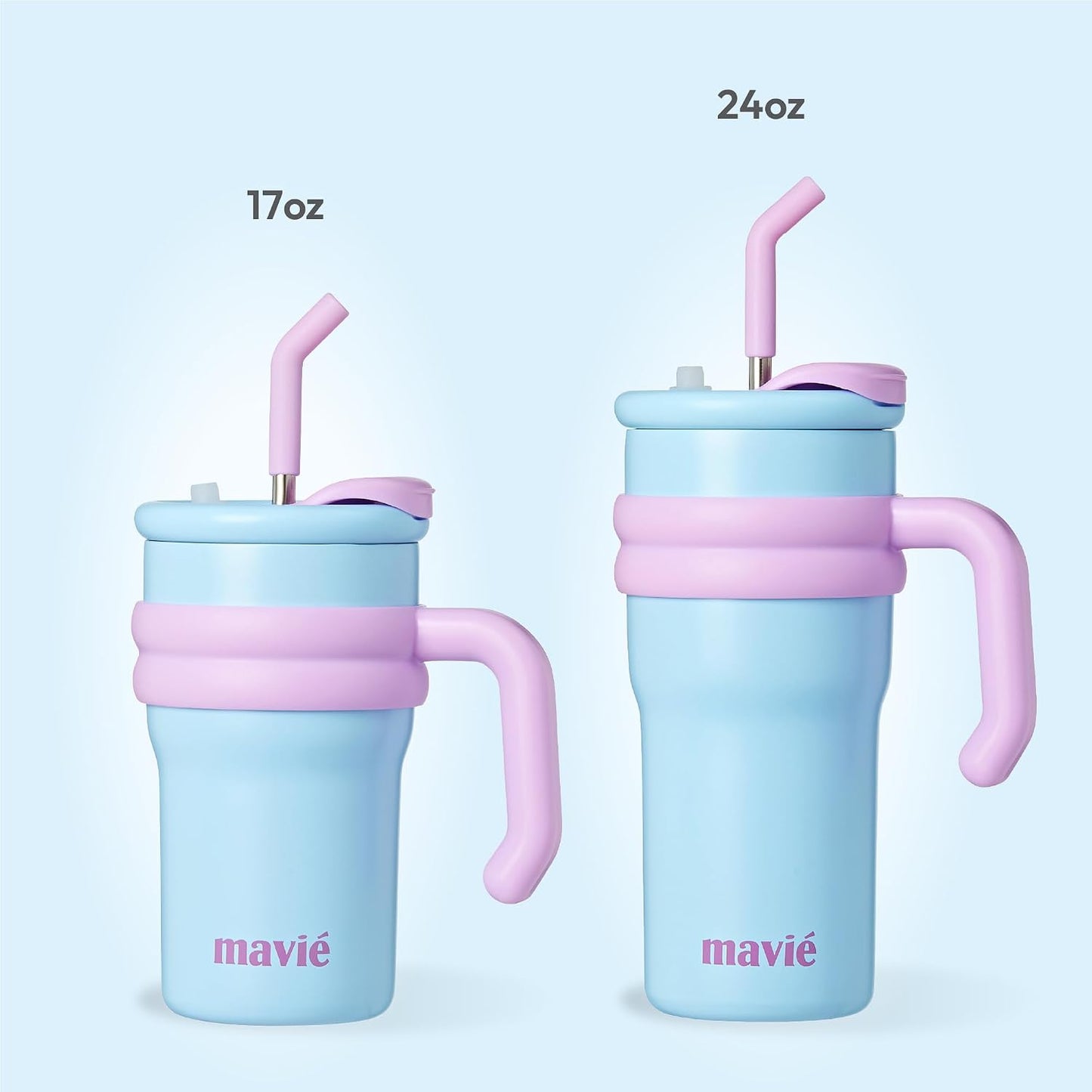 12oz Tumbler With Compartment for Ice, Double Insulated Stainless Steel Water Bottle With Twist Cap & Sip Lid, Travel Size for Purse & Reusable, Cup Holder Friendly Travel Coffee Mug (Cream)