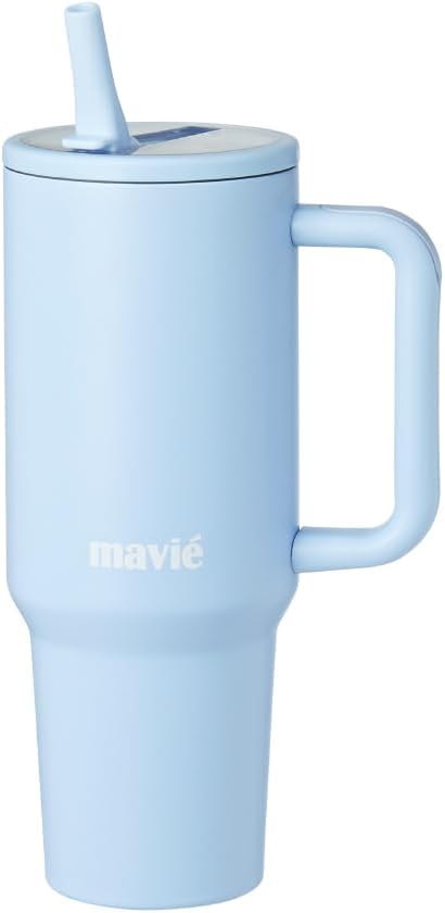 12oz Tumbler With Compartment for Ice, Double Insulated Stainless Steel Water Bottle With Twist Cap & Sip Lid, Travel Size for Purse & Reusable, Cup Holder Friendly Travel Coffee Mug (Cream)