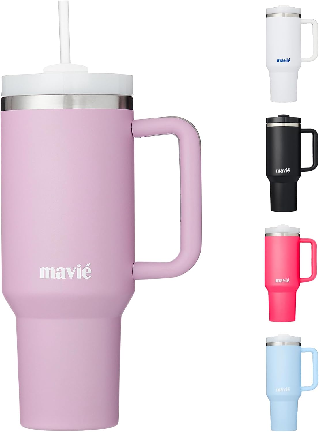 12oz Tumbler With Compartment for Ice, Double Insulated Stainless Steel Water Bottle With Twist Cap & Sip Lid, Travel Size for Purse & Reusable, Cup Holder Friendly Travel Coffee Mug (Cream)