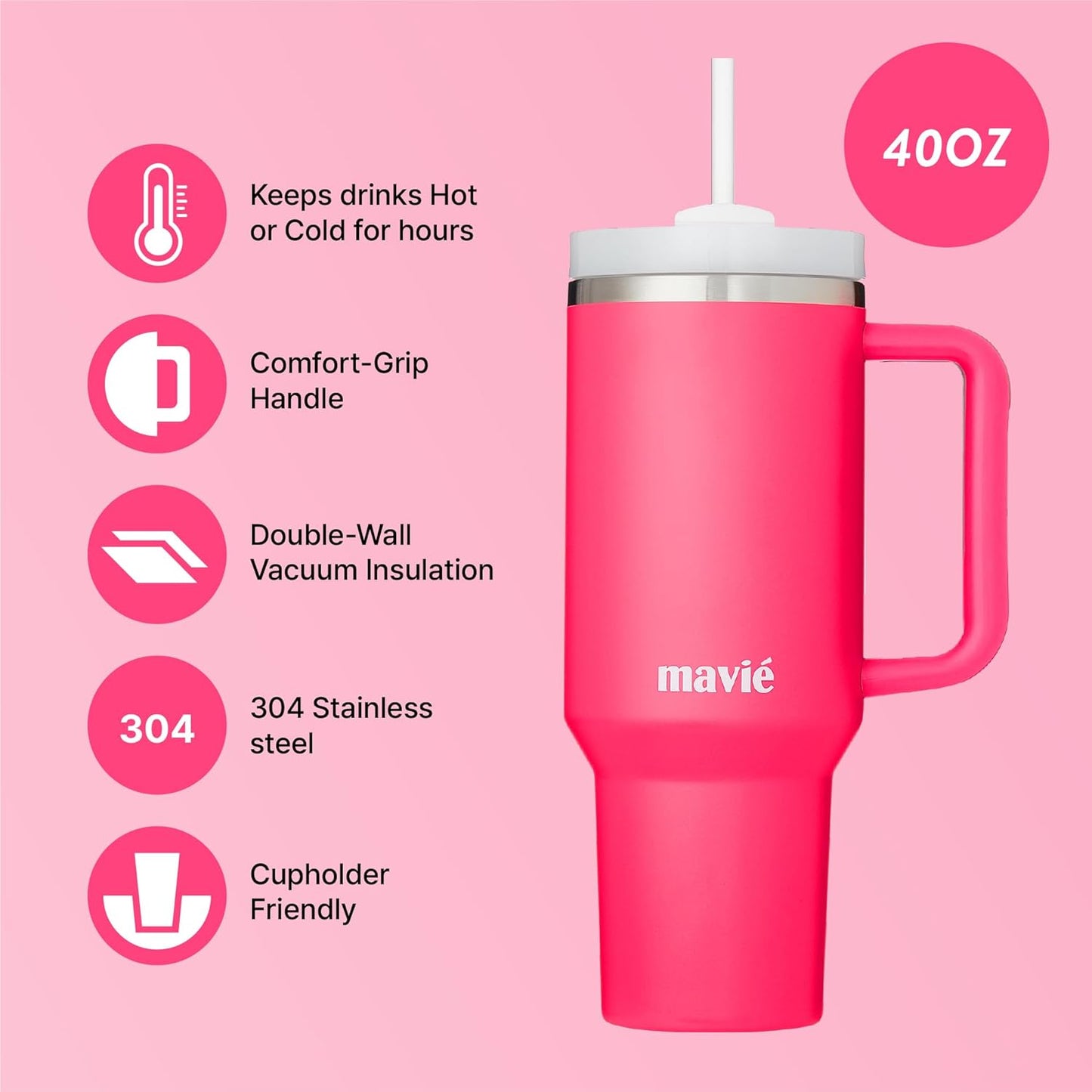 12oz Tumbler With Compartment for Ice, Double Insulated Stainless Steel Water Bottle With Twist Cap & Sip Lid, Travel Size for Purse & Reusable, Cup Holder Friendly Travel Coffee Mug (Cream)
