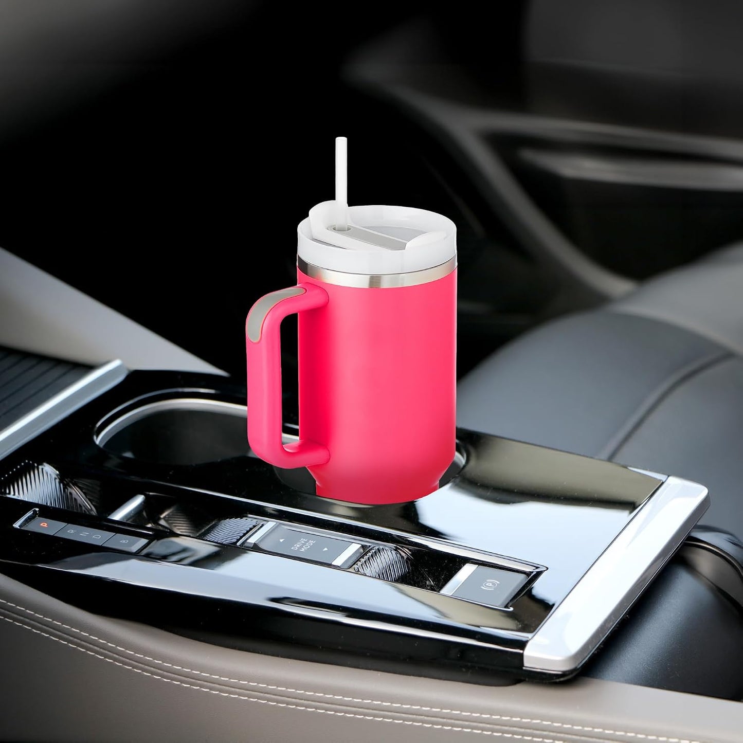 12oz Tumbler With Compartment for Ice, Double Insulated Stainless Steel Water Bottle With Twist Cap & Sip Lid, Travel Size for Purse & Reusable, Cup Holder Friendly Travel Coffee Mug (Cream)