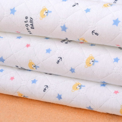 4pcs Pack Baby Infant Waterproof Cotton Changing Pads 18"x12" Washable Resuable Diapers Liners Mats (4pcs Pack-18"x12")