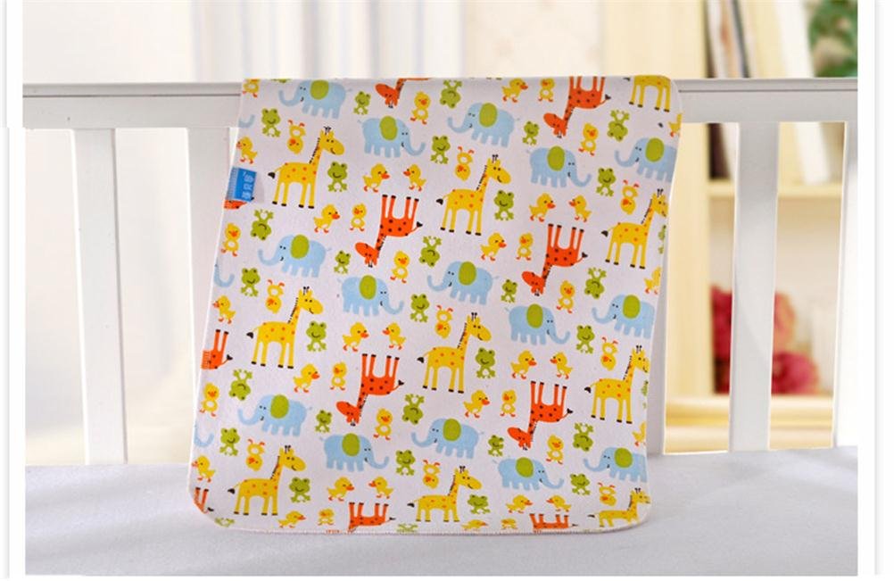 4pcs Pack Baby Infant Waterproof Cotton Changing Pads 18"x12" Washable Resuable Diapers Liners Mats (4pcs Pack-18"x12")
