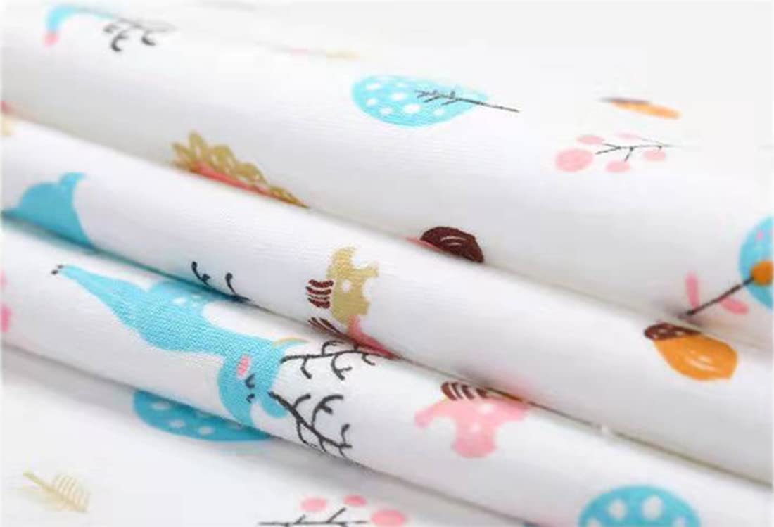 4pcs Pack Baby Infant Waterproof Cotton Changing Pads 18"x12" Washable Resuable Diapers Liners Mats (4pcs Pack-18"x12")