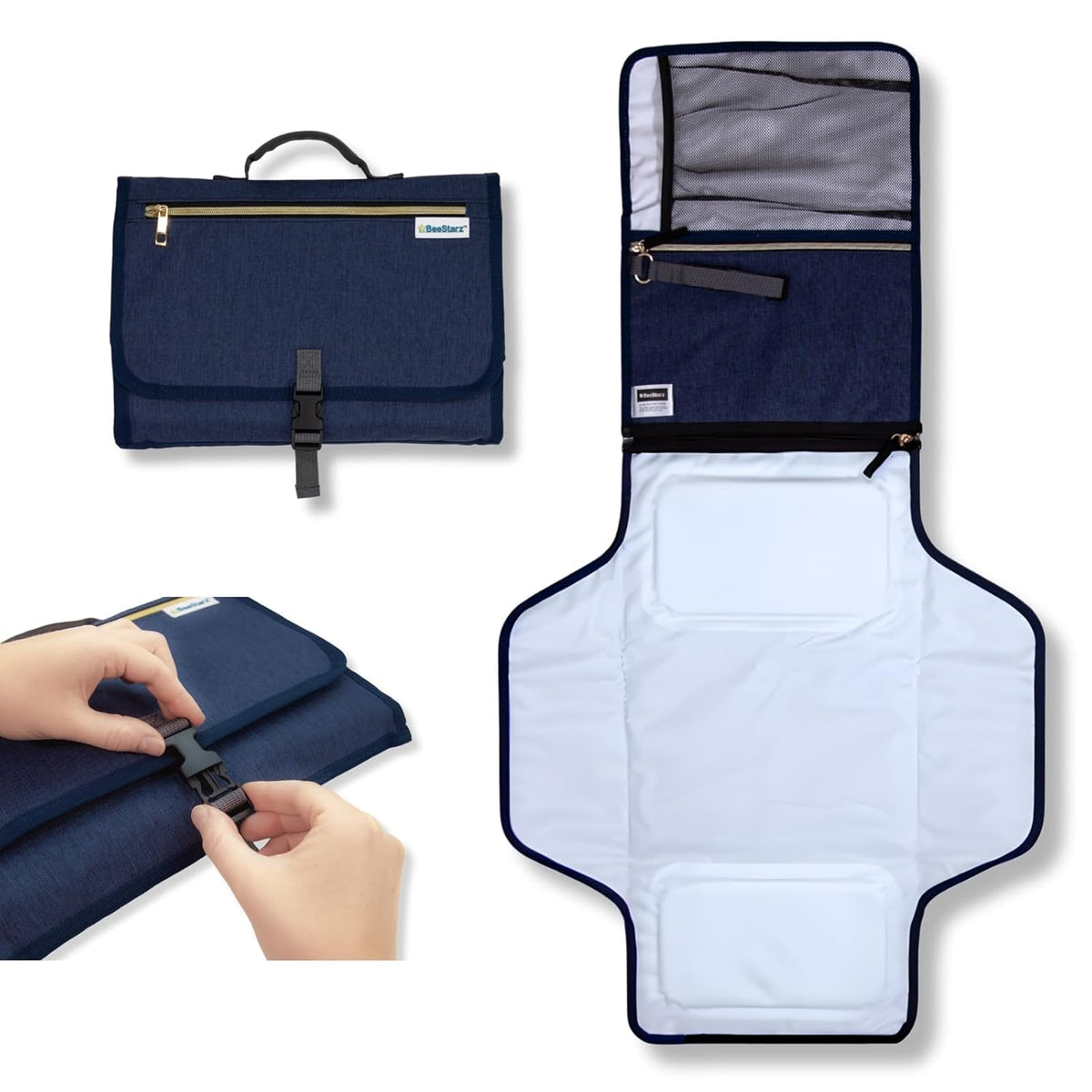 Baby Changing Pad 2.0 Portable Waterproof Travel Diaper Mat