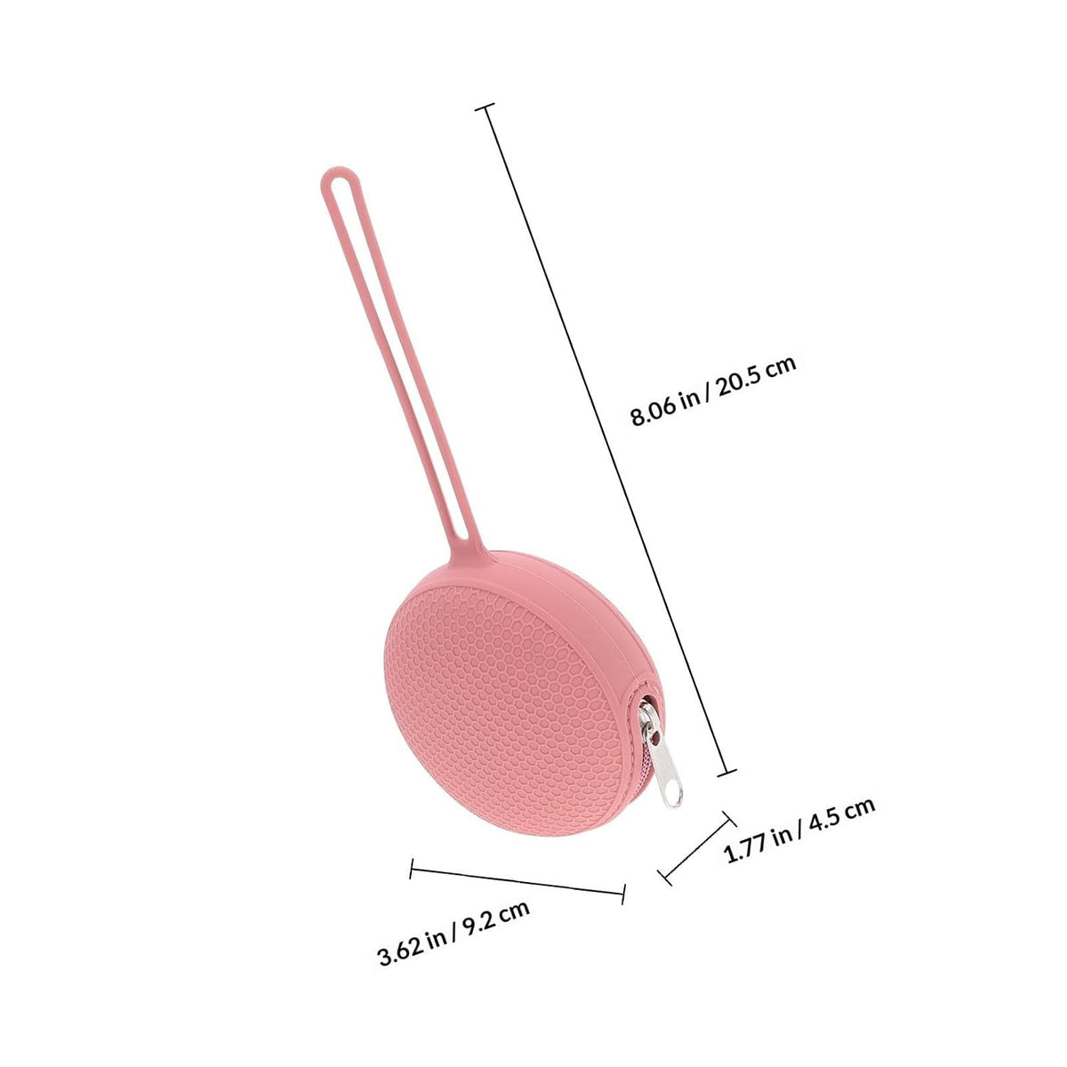 Portable with Pacifier for Case Storage Accessories Silicone Convenient Storage and Use, Lightweight Pacifier Holder Pink Bag Travel Parents