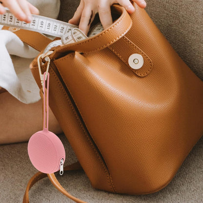 Portable with Pacifier for Case Storage Accessories Silicone Convenient Storage and Use, Lightweight Pacifier Holder Pink Bag Travel Parents