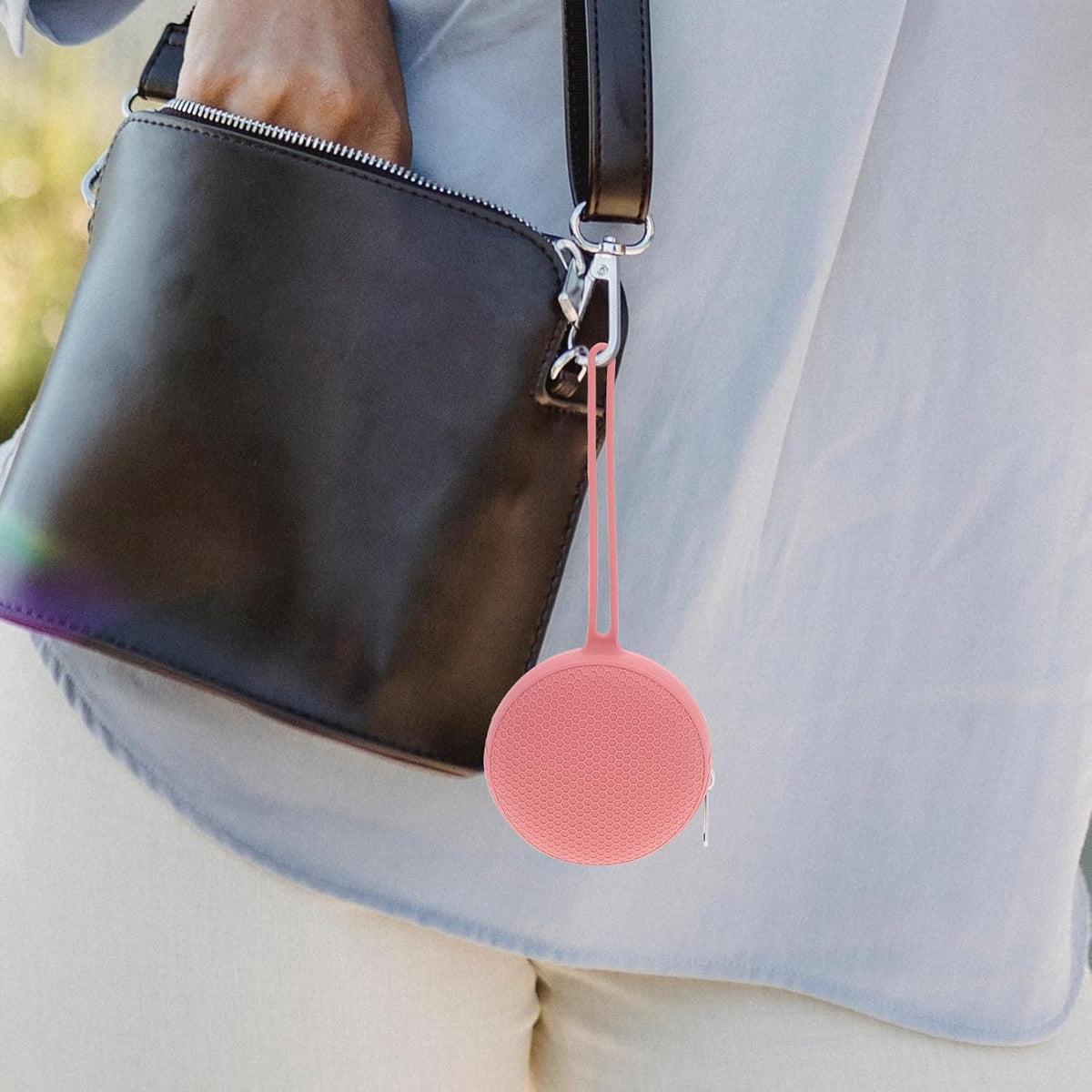 Portable with Pacifier for Case Storage Accessories Silicone Convenient Storage and Use, Lightweight Pacifier Holder Pink Bag Travel Parents