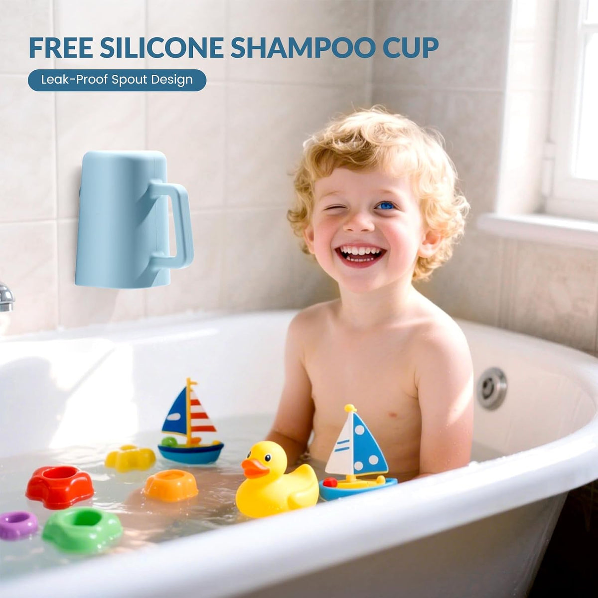 Portable Shampoo Basin for Kids, Hair Washing Station at Home