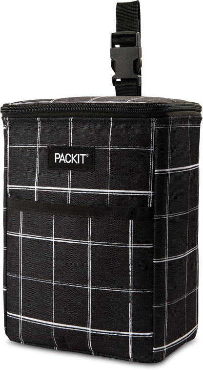 Freezable Double Bottle Bag, Built with EcoFreeze Technology, Antimicrobial lining, Collapsible, Reusable, Zip Closure, Buckle Handle, Perfect for Breastmilk and Formula On the Go