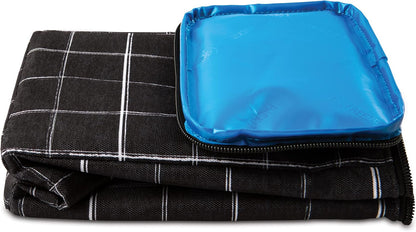 Freezable Double Bottle Bag, Built with EcoFreeze Technology, Antimicrobial lining, Collapsible, Reusable, Zip Closure, Buckle Handle, Perfect for Breastmilk and Formula On the Go