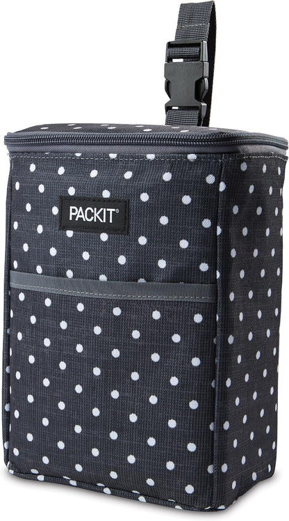 Freezable Double Bottle Bag, Built with EcoFreeze Technology, Antimicrobial lining, Collapsible, Reusable, Zip Closure, Buckle Handle, Perfect for Breastmilk and Formula On the Go