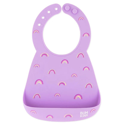 Bibs, Silicone Pocket for Babies, Baby Bib for Girl or Boy, for 6-24 Months Up to Toddler, Essential Must Have for Eating, Feeding, Baby Led Weaning Supplies, Mess Saving, Camp Gear Yellow