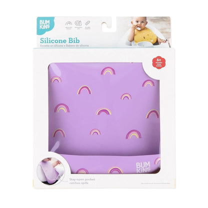 Bibs, Silicone Pocket for Babies, Baby Bib for Girl or Boy, for 6-24 Months Up to Toddler, Essential Must Have for Eating, Feeding, Baby Led Weaning Supplies, Mess Saving, Camp Gear Yellow