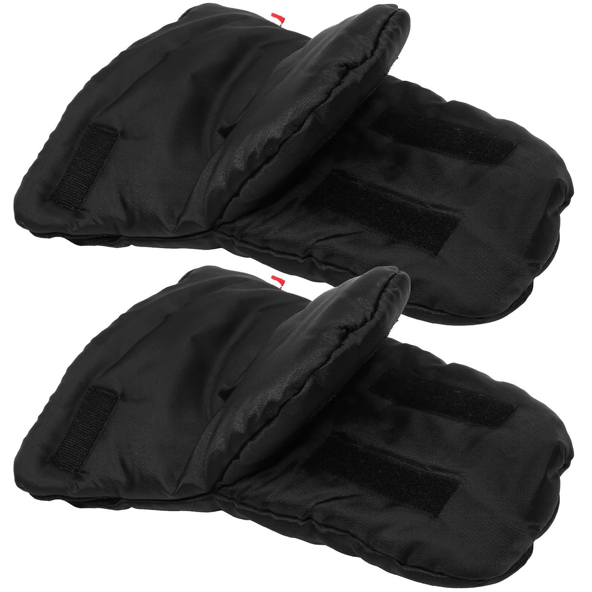 Windproof Stroller Mittens for Winter, Insulated Black Hand Muff