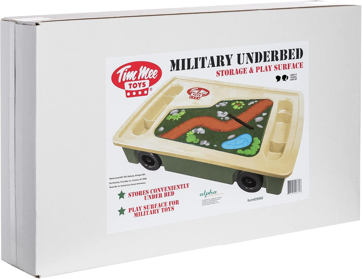 Giant Underbed Storage Container w/Wheels & Play Surface US Made