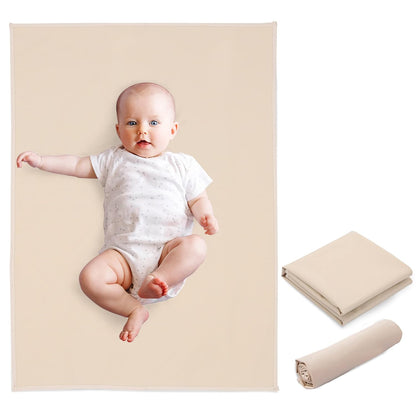 Wipeable Portable Changing Pad, PU Leather Diaper Changing Mat for Travel