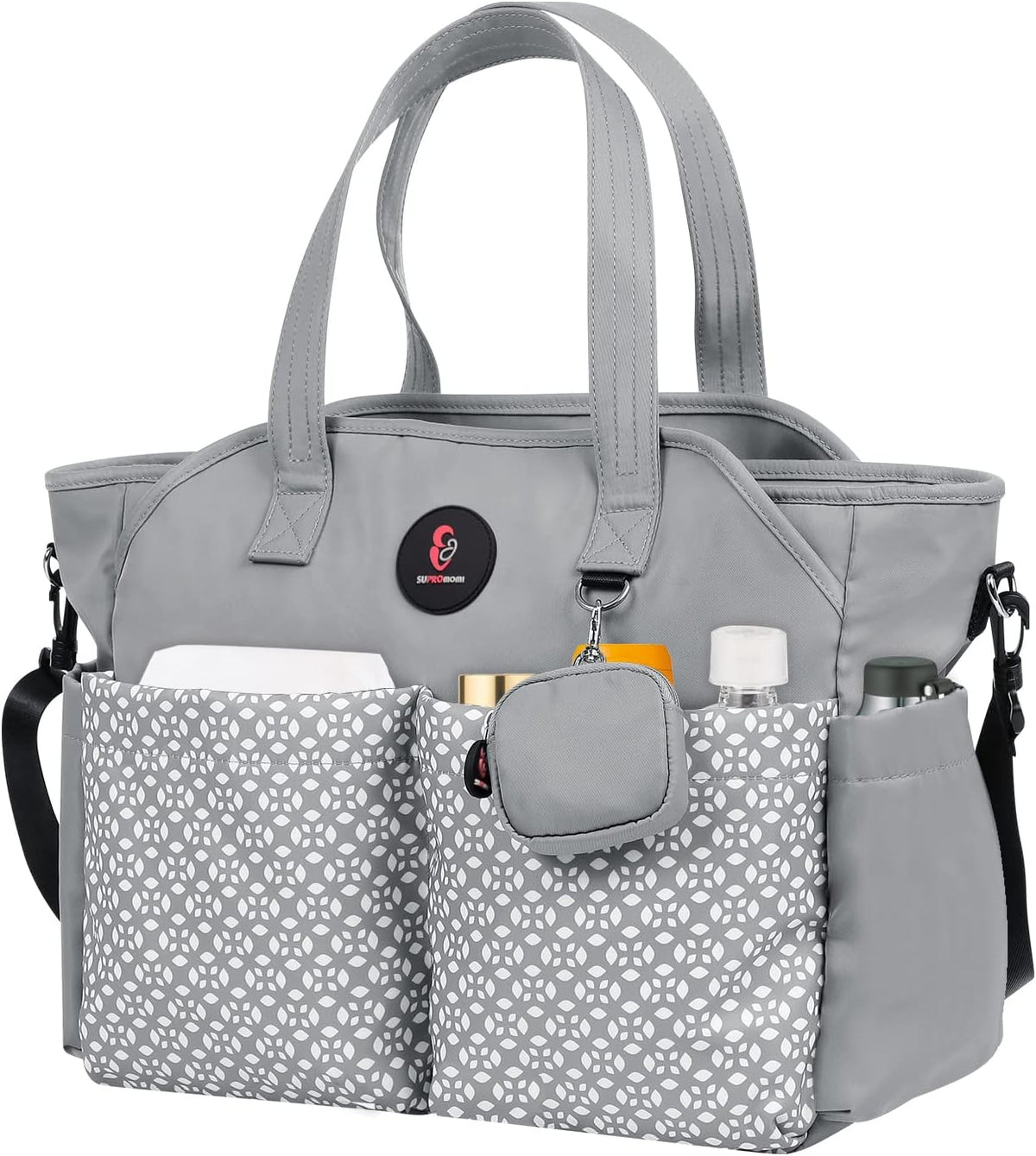 Diaper Bag Tote: Large Tote Baby Bag Boy Diaper Bag Stylish Girl Diaper Bag,Shoulder Mommy Bag
