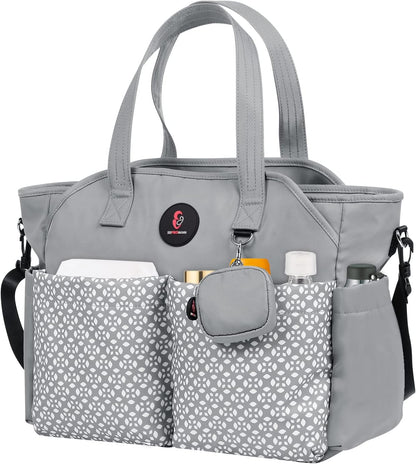 Diaper Bag Tote: Large Tote Baby Bag Boy Diaper Bag Stylish Girl Diaper Bag,Shoulder Mommy Bag