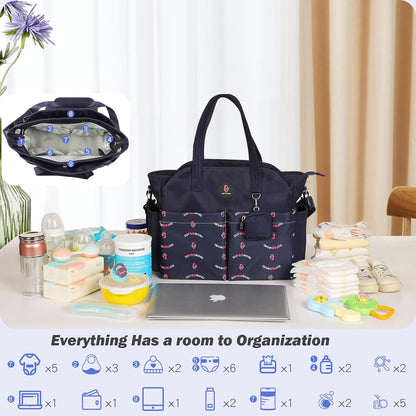 Diaper Bag Tote: Large Tote Baby Bag Boy Diaper Bag Stylish Girl Diaper Bag,Shoulder Mommy Bag