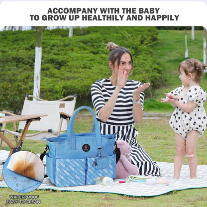 Diaper Bag Tote: Large Tote Baby Bag Boy Diaper Bag Stylish Girl Diaper Bag,Shoulder Mommy Bag