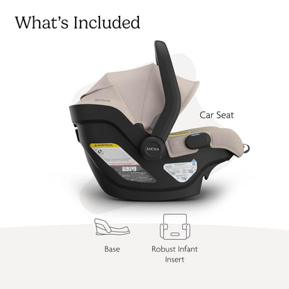 Mesa V3 Infant Car Seat with Base, Insert & SmartSecure - Declan