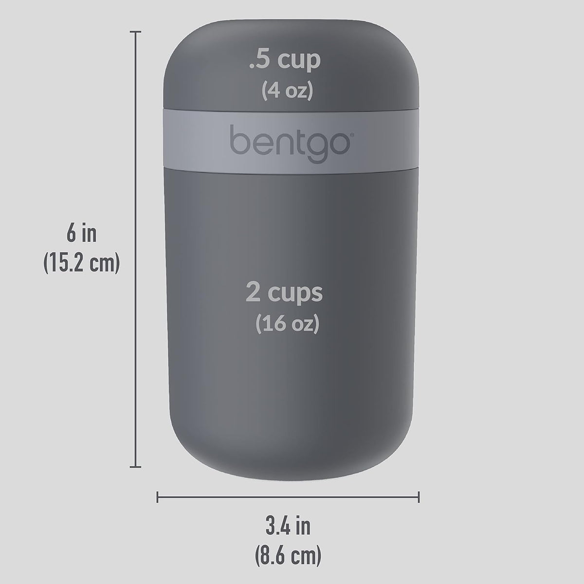 Snack Cup, Leak-Proof Snack Container with Toppings Compartment